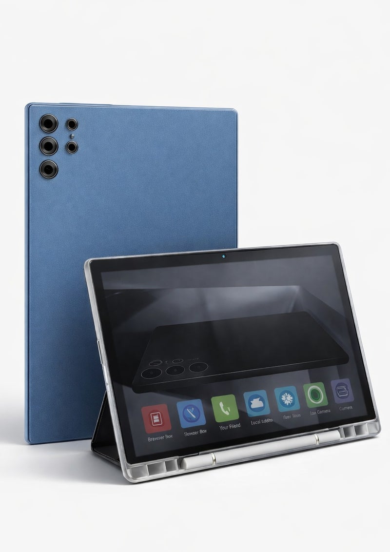 YTAB ULTRA 35 Smart PC Tablet for Kids Education, 10.1 Inch Display, Wireless Keyboard & Mouse, Flip Cover, Pen, C-Type Charger"" - Image 1